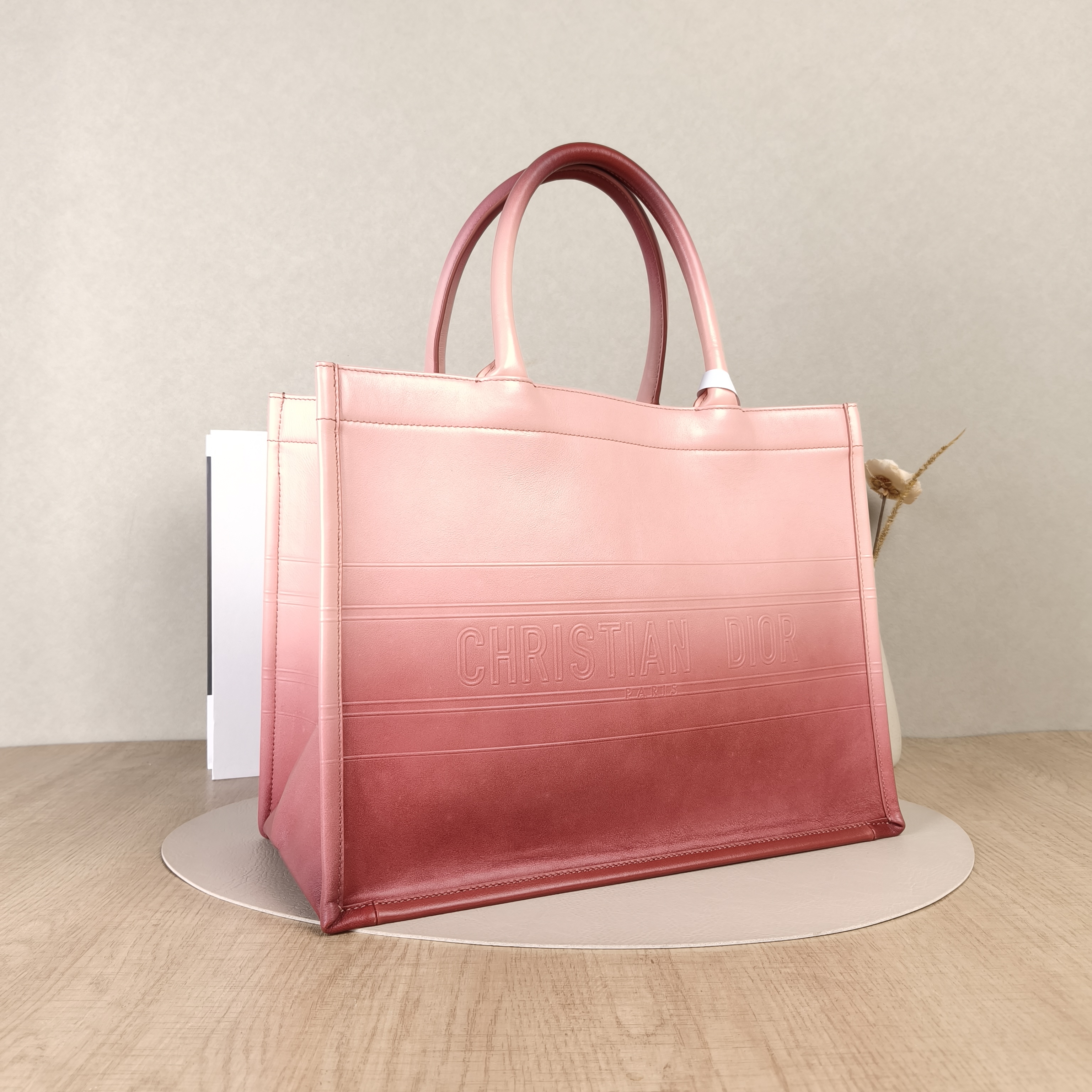DIOR Top Handle Bag Book Tote Calfskin Medium36 × 16.5 × 27.5 cm — cover view 2 of 5