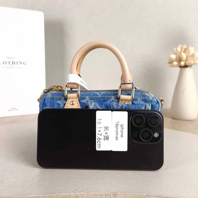 Louis Vuitton Crossbody Bag Speedy Nano Blue Edition nano 16 × 7.5 × 10 cm — cover view 5 of 6