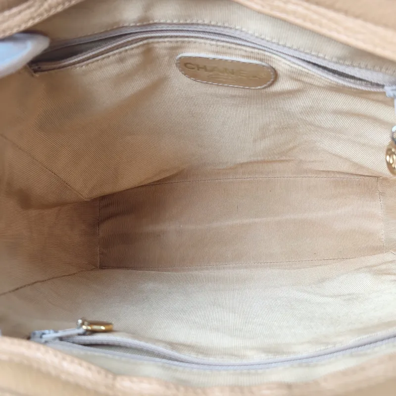 Chanel Shoulder Bag tote Brown Calfskin One Size27 × 8 × 26 cm — detail view 12 of 13