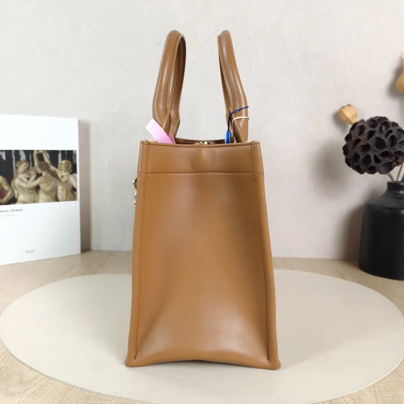 DIOR Top Handle Bag Book Tote Shoulder Strap Edition Brown Woven Small26.5 × 14 × 22 cm — detail view 5 of 11