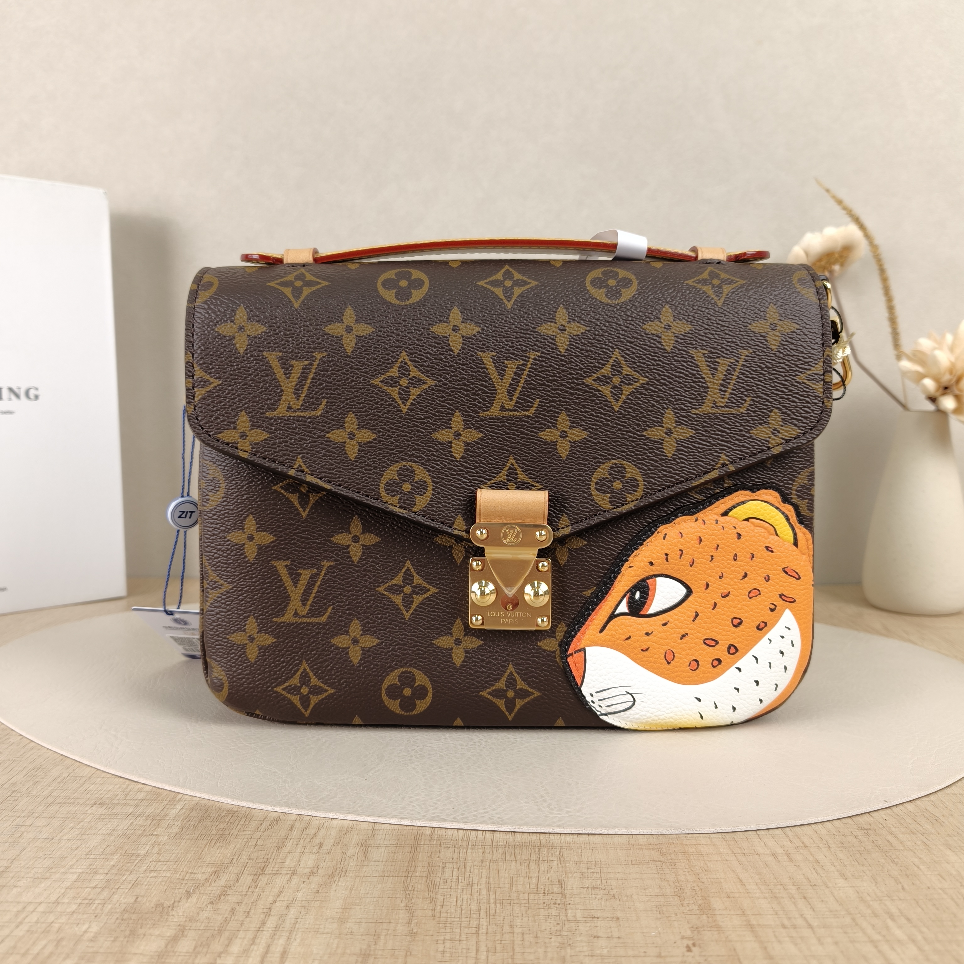 Louis Vuitton Shoulder Bag Pochette Métis Monogram PVC Medium25 × 7 × 19 cm