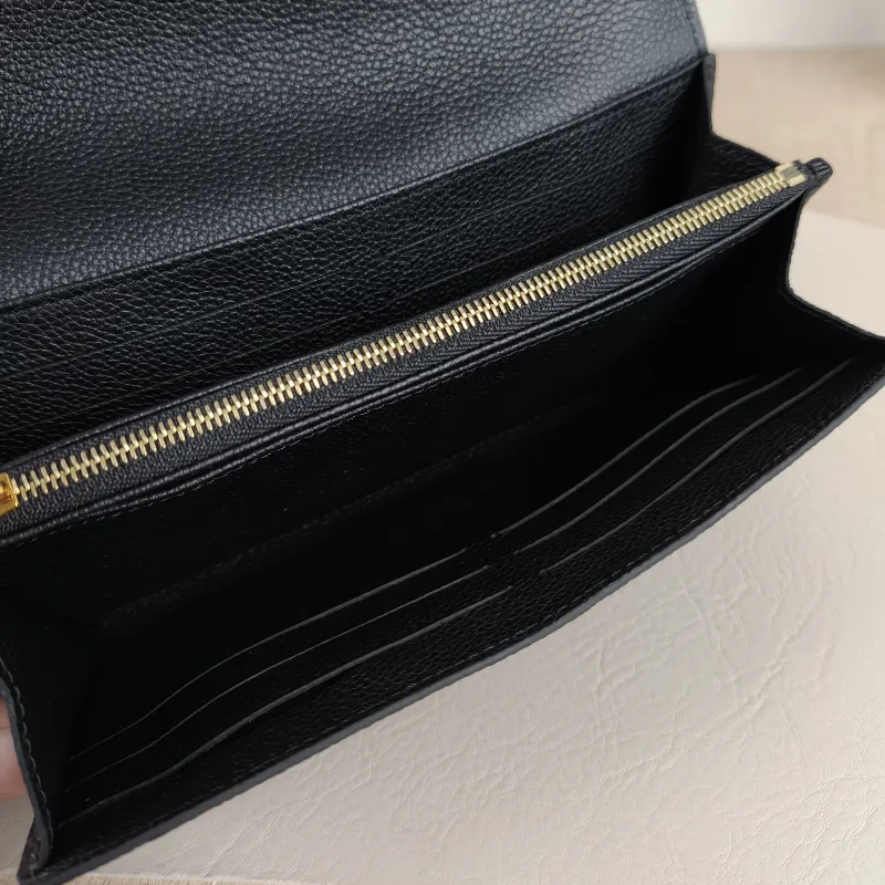 Louis Vuitton Wallet Edition Wallet Black Calfskin One Size 19 × 2.5 × 10.5 cm — detail view 7 of 9