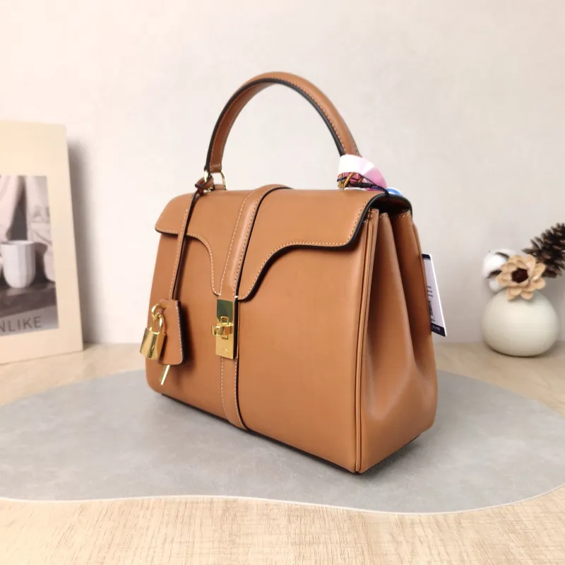 CELINE Crossbody Bag 16 Edition Caramel Calfskin Small 23 × 10 × 18 cm — cover view 6 of 6