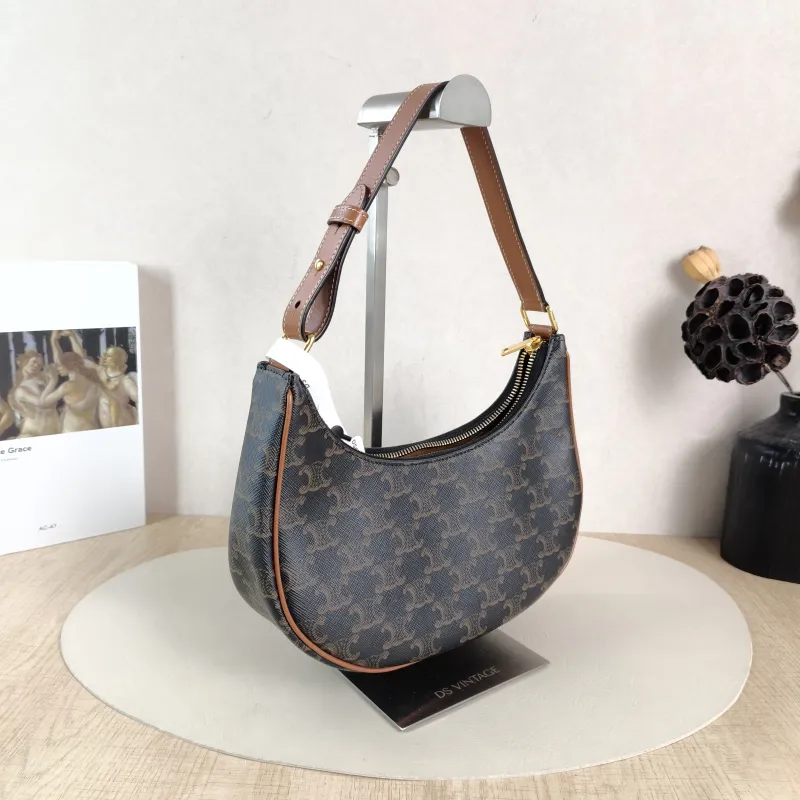 CELINE Shoulder Bag AVA Monogram PVC Medium 23 × 7 × 19 cm — cover view 4 of 5