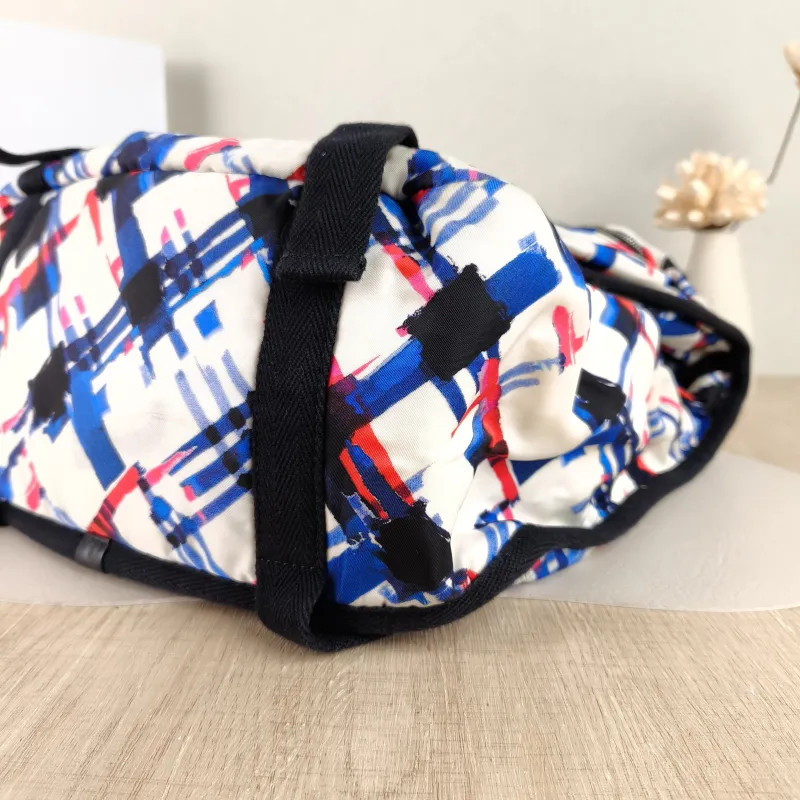 Chanel Backpack Backpack Colorblock Nylon One Size 30 × 15 × 35 cm 22 — detail view 12 of 14