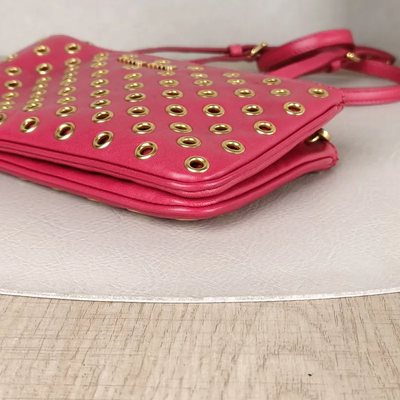 Miumiu Crossbody Bag Red Calfskin One Size20.5 × 2 × 11.5 cm — detail view 12 of 12