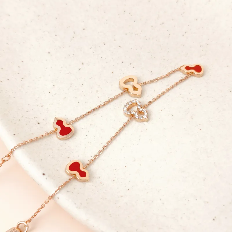 Qeelin Bracelet Wulu Collection Bracelet Diamond18KR ose Gold One Size 18cm โ cover view 7 of 9