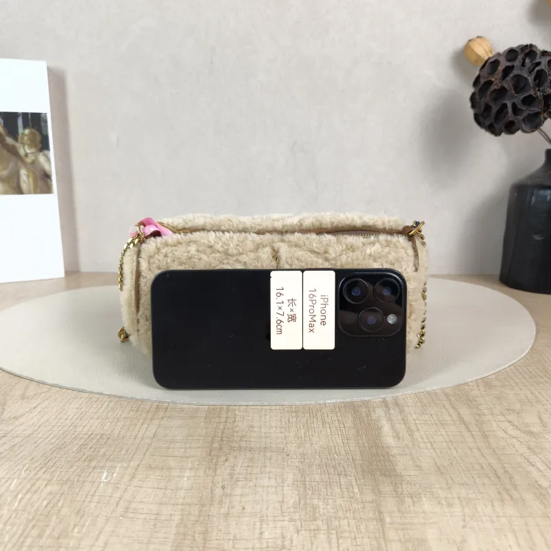 SAINT LAURENT Shoulder Bag Sade Brown Mini 20 × 10 × 10 cm — cover view 3 of 5