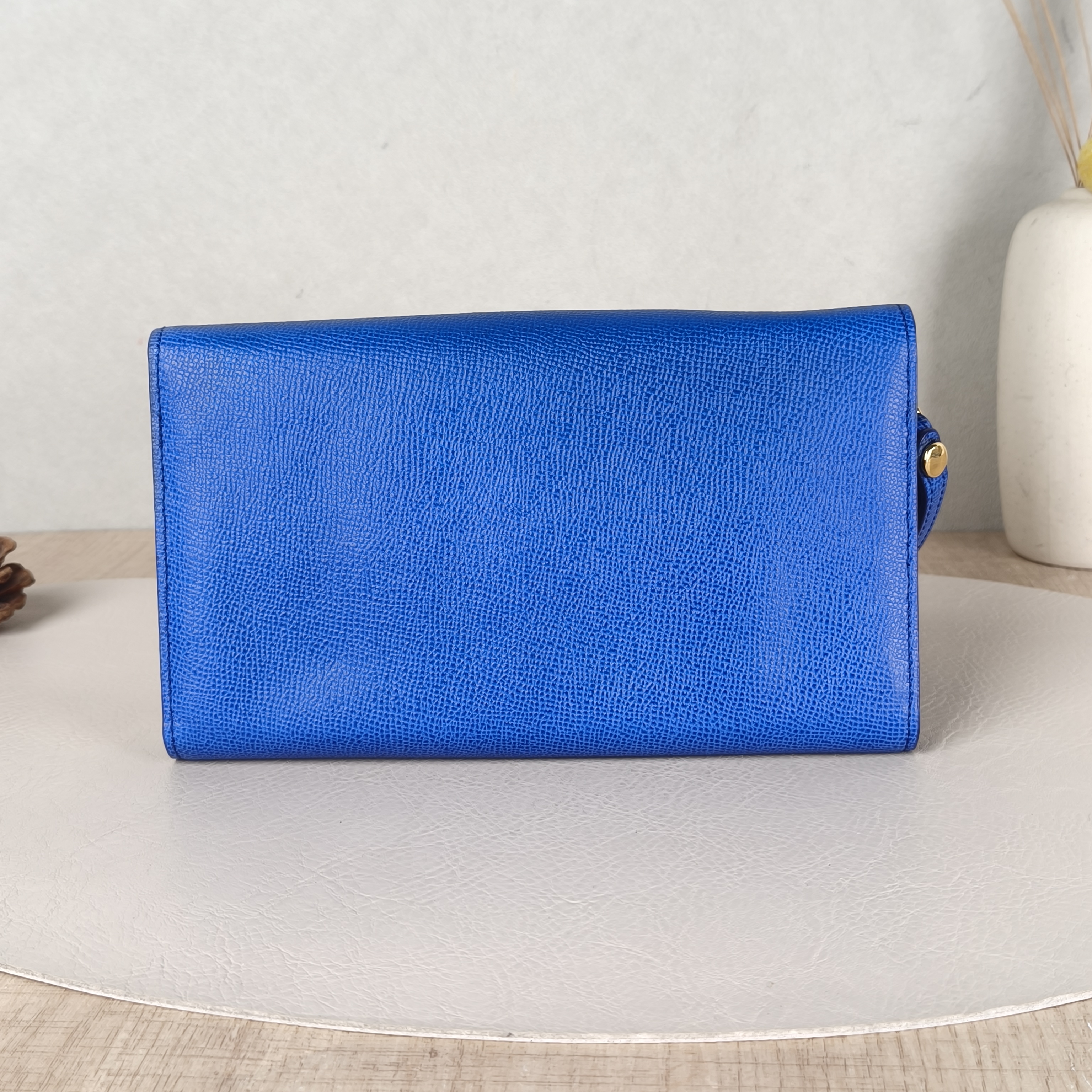 MCM Wallet Wallet Blue Calfskin One Size20 × 2 × 12 cm — cover view 5 of 5