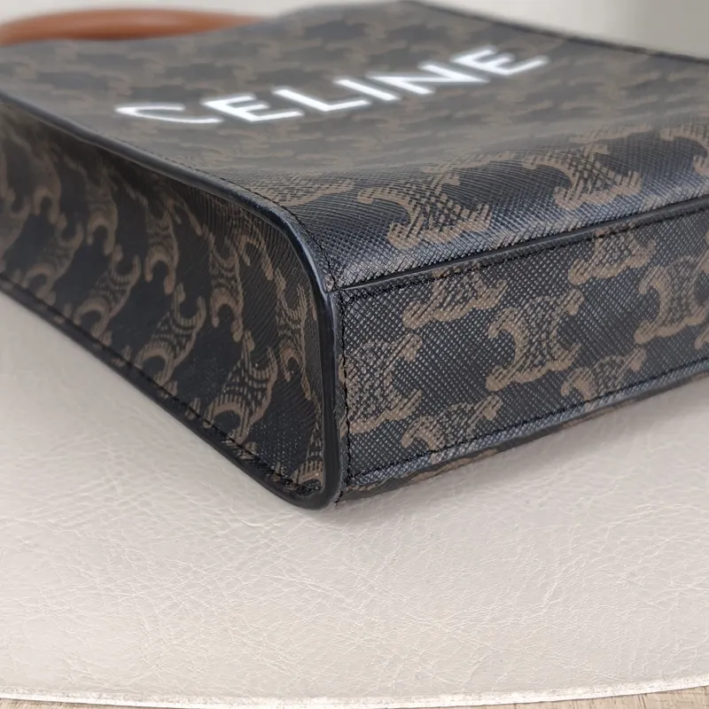 CELINE Crossbody Bag CABAS Mini Monogram PV Cmini17 × 4 × 20.5 cm — detail view 3 of 8