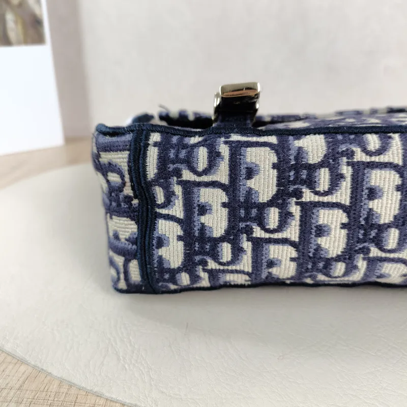 DIOR Crossbody Bag camp Messenger Bag Blue Canvas Small 23 × 8 × 15 cm — detail view 11 of 11