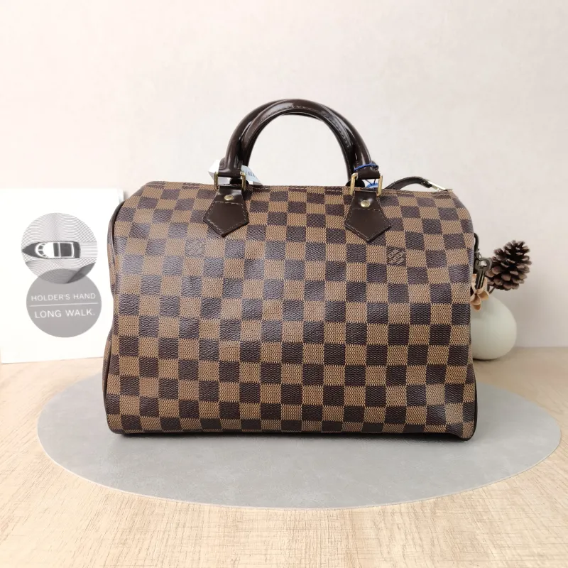 Louis Vuitton Top Handle Bag Speedy30 Edition- PVC Large30 × 17 × 21 cm
