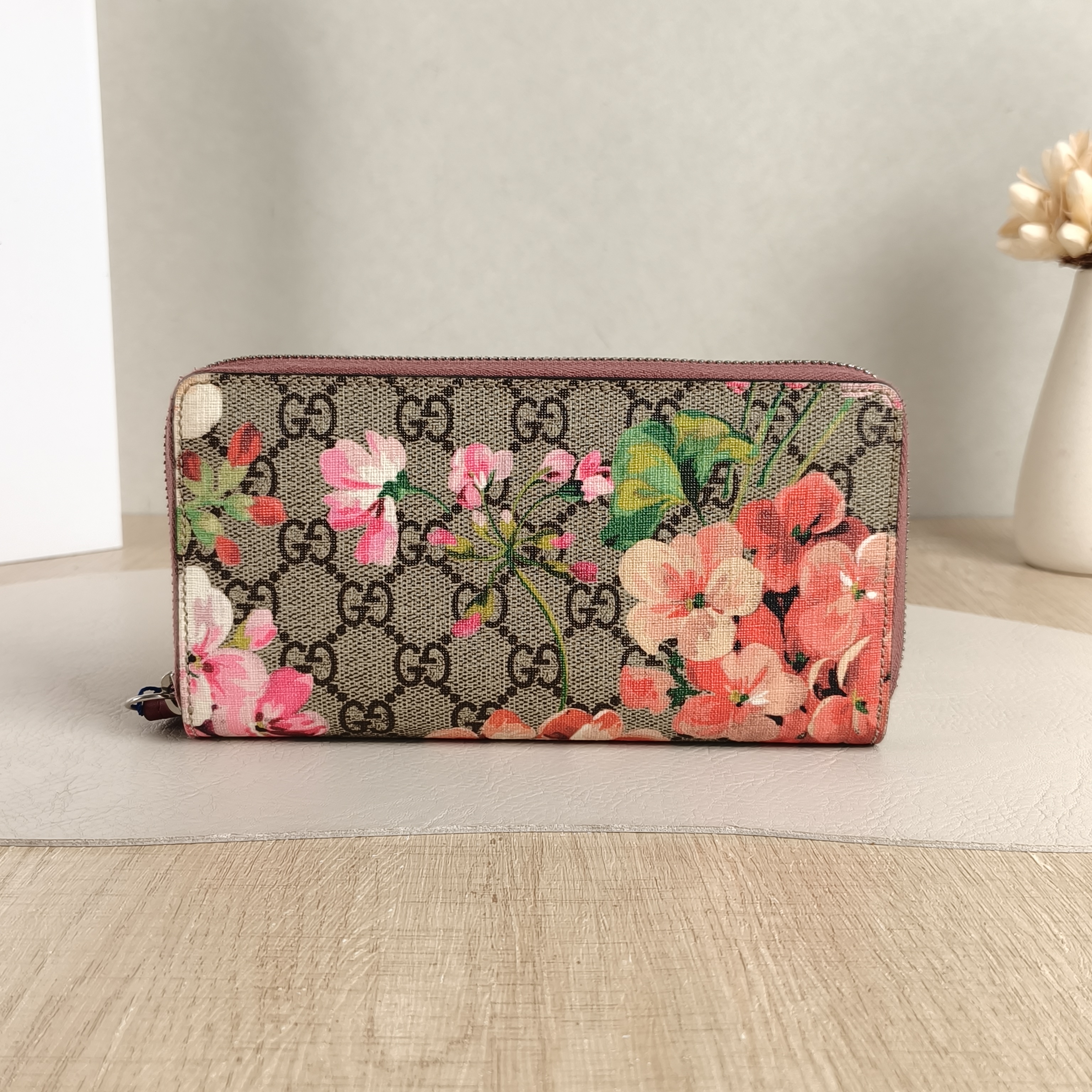 GUCCI Wallet Wallet Monogram PVC One Size19 × 2.5 × 10 cm