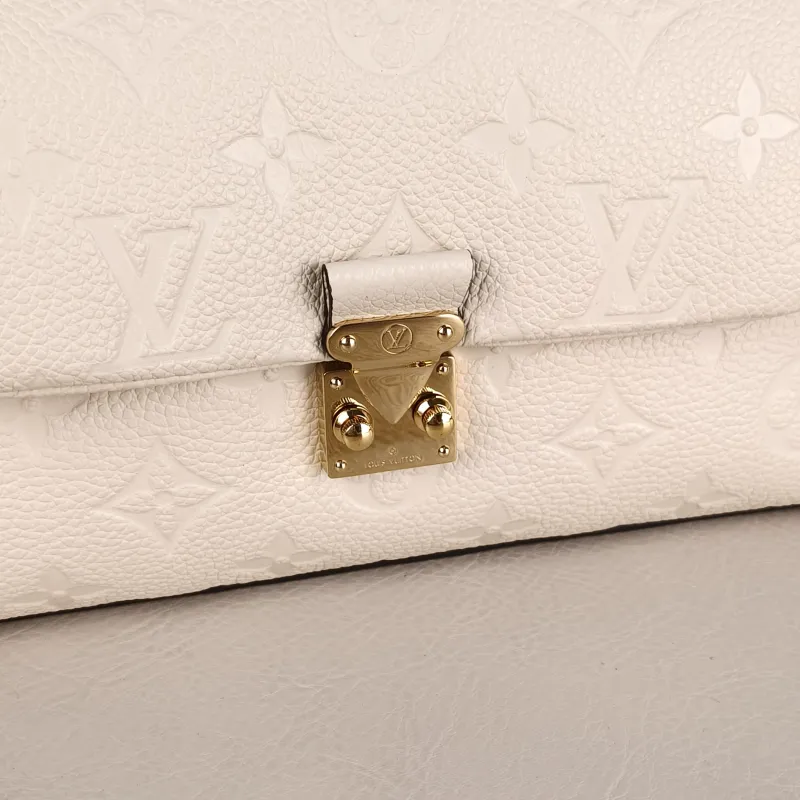 Louis Vuitton Crossbody Bag MADELEINE White Empreinte Embossed Calfskinnano21 × 6 × 12.5 cm — detail view 7 of 11