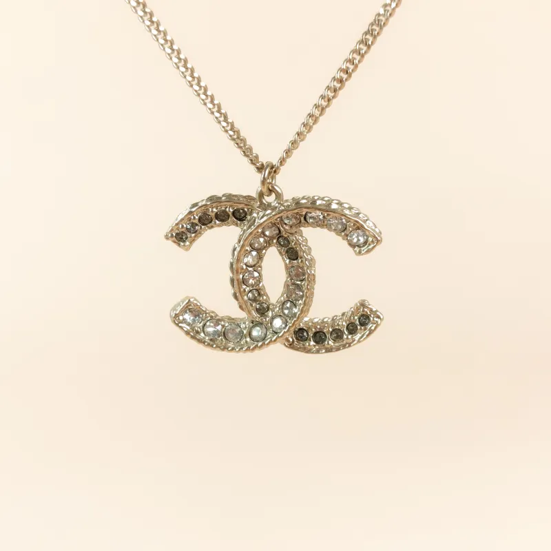 Chanel Necklace c Necklace Gold One Size 63cm