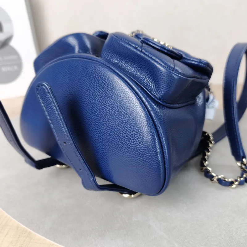 Chanel Backpack Duma Grained Calfskin Small16.5 × 10 × 17.5 cm — detail view 9 of 15