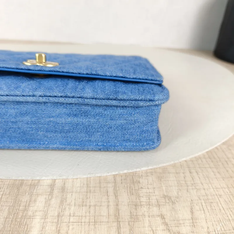 Chanel Crossbody Bag Classic Flap WOC CF WOCWOC Bag Mini 19.2 × 3.5 × 12.3 cm — detail view 5 of 13