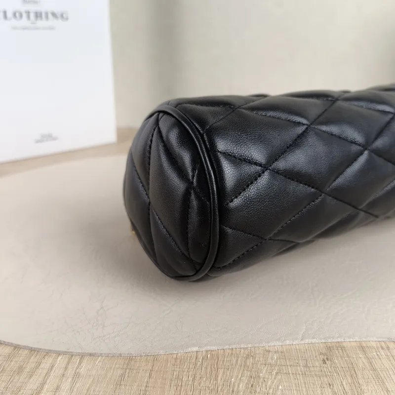 SAINT LAURENT Shoulder Bag Sade Black SL ambskinmini20 × 10 × 10 cm — detail view 9 of 10