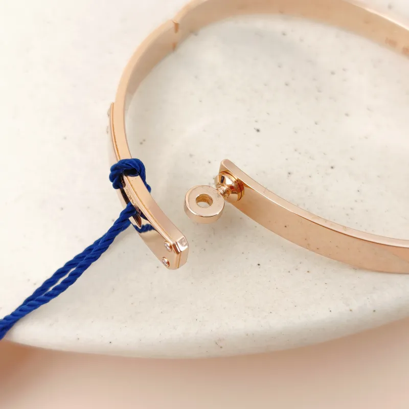Hermès Bangle Kelly Bangle Rose Gold 18KR ose Gold One Size 15.8cm — cover view 9 of 10