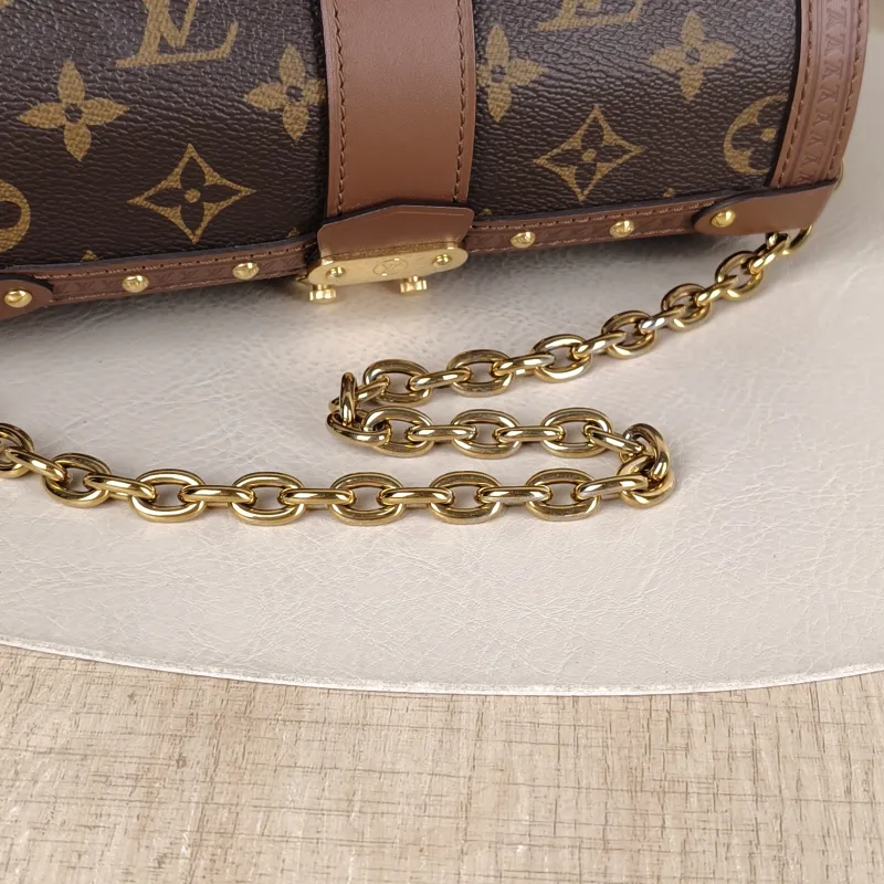 Louis Vuitton Crossbody Bag Papillon Trunk Monogram PVC Small 19 × 9 × 9 cm — detail view 3 of 12