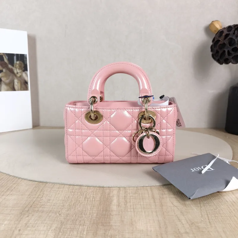 DIOR Crossbody Bag Lady D-Joy Lambskin Mini 16 × 5 × 9 cm — cover view 2 of 6
