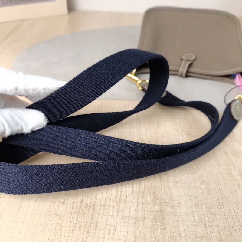 Hermès Crossbody Bag Evelyne Mini 16 Mini 16 TC Calfskin Mini 17 × 5.5 × 18 cm k Blue Shoulder Strap — detail view 11 of 14