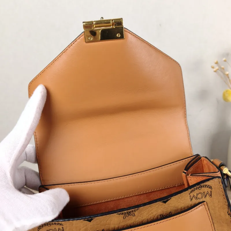 MCM Crossbody Bag Top Handle Crossbody Bag One Size 20.5 × 8.5 × 18 cm — detail view 6 of 12