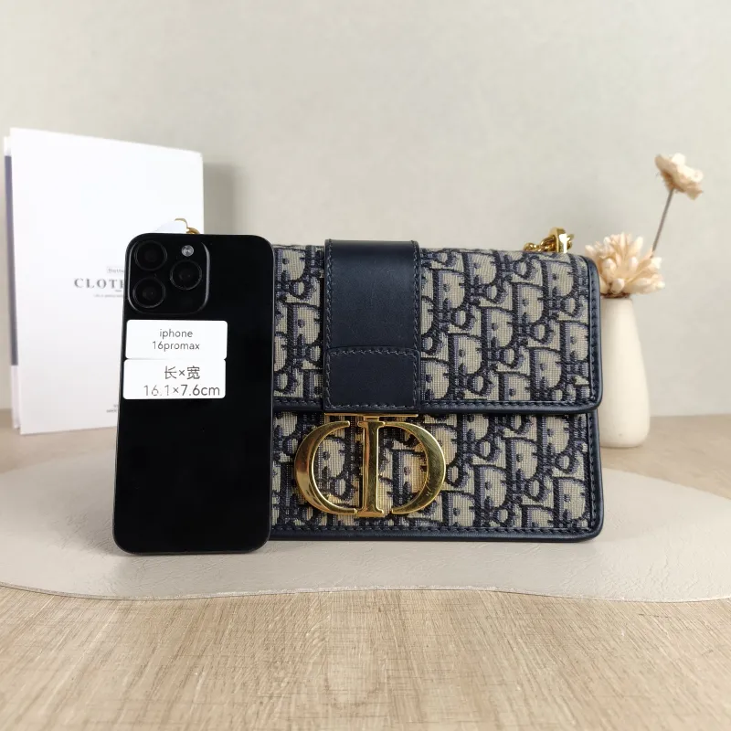 DIOR Crossbody Bag 30Montaigne 30 Edition Canvas Medium 25 × 9 × 16.5 cm — cover view 5 of 5