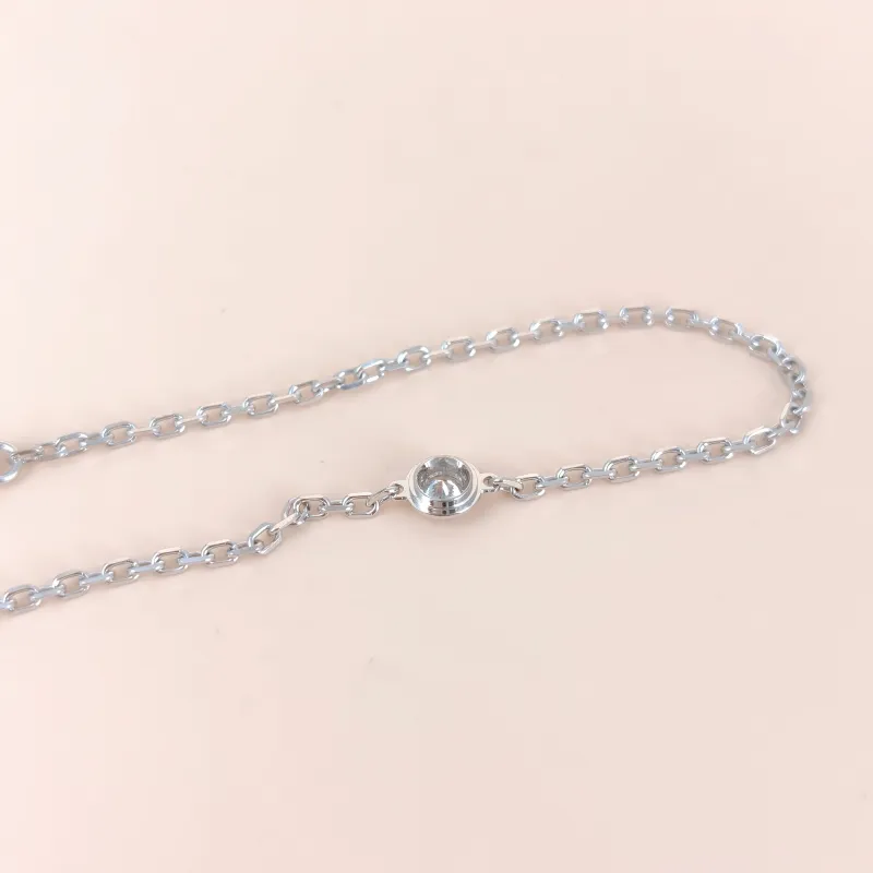 CARTIER Bracelet d'Amour Bracelet White Gold 18KW hite Gold Small 18.5cm — cover view 7 of 8