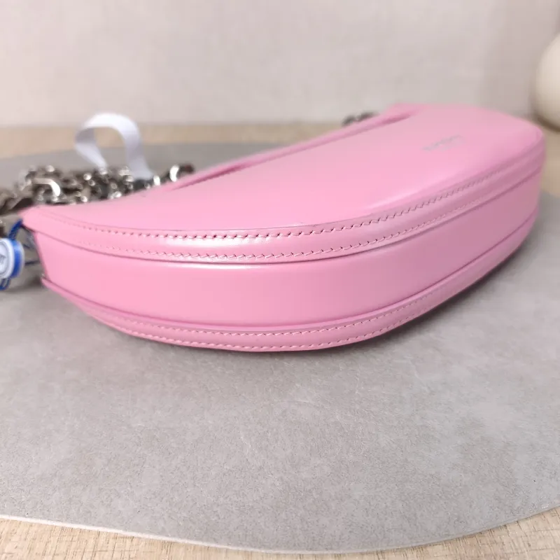 BURBERRY Shoulder Bag Shoulder Bag Pink Calfskin One Size 22.5 × 4.5 × 14 cm — detail view 7 of 11