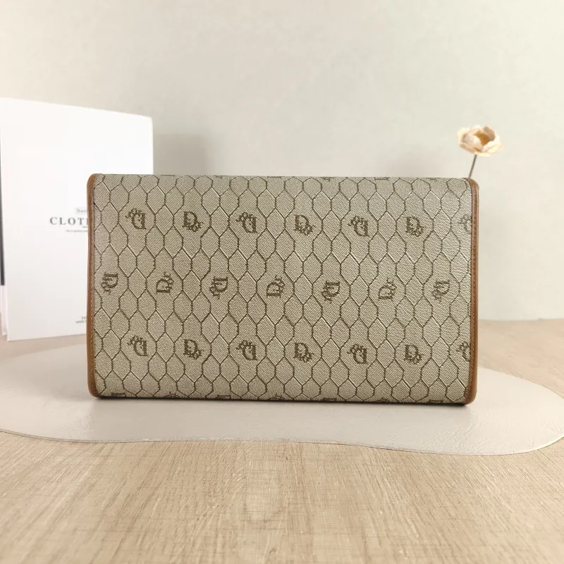 DIOR Shoulder Bag Shoulder Bag Brown PVC One Size 28 × 4 × 17 cm — cover view 2 of 5