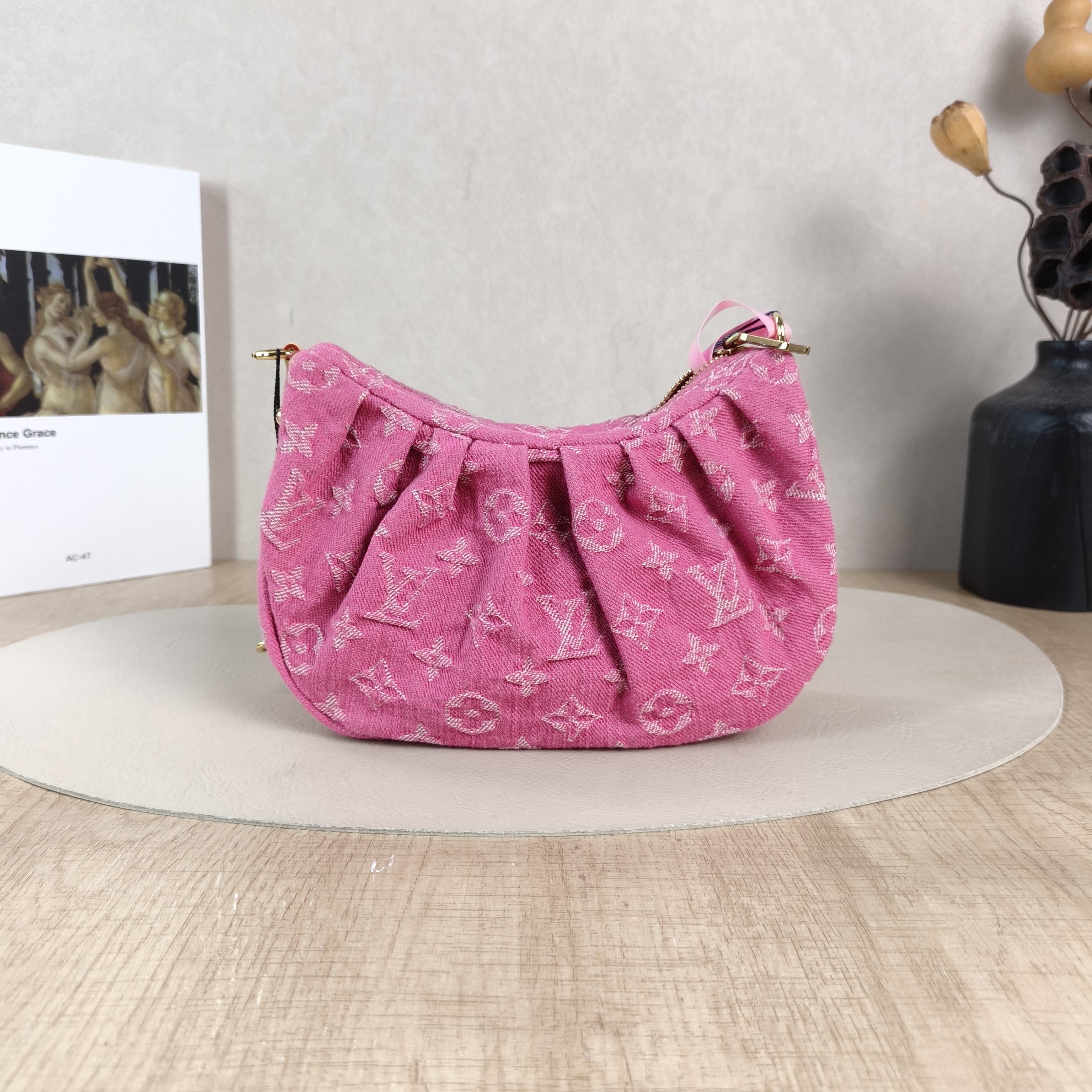 Louis Vuitton Shoulder Bag Pochette Valley Red One Size21 × 7 × 15 cm