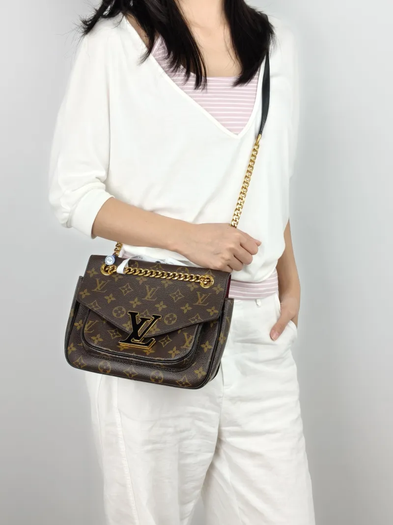 Louis Vuitton Crossbody Bag Passy Messenger Bag Monogram PVC Small23 × 9 × 17 cm — on-model view 3 of 3