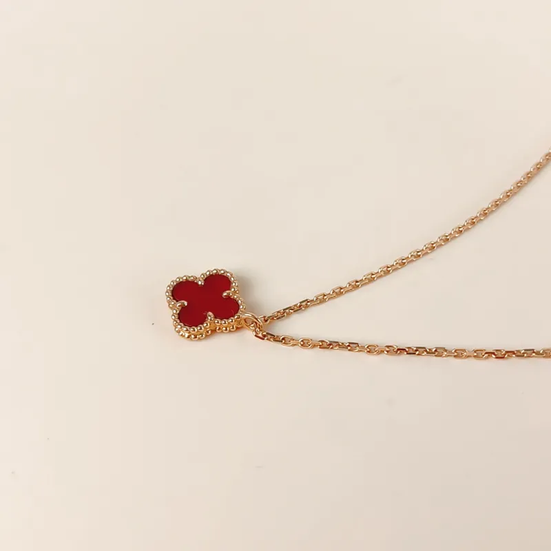Van Cleef & Arpels Necklace Alhambra Alhambra Collection 18KR ose Gold Sweet Mini 45cm — cover view 8 of 12
