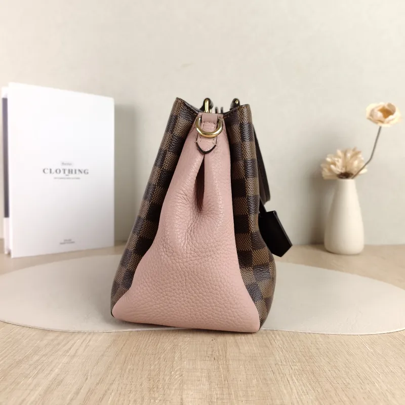 Louis Vuitton Shoulder Bag Brittany Tote Bag · Pink PVC · Calfskin One Size33 × 13 × 22 cm — detail view 10 of 10