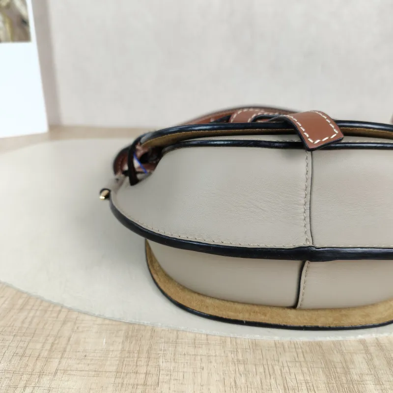 LOEWE Crossbody Bag Gate Colorblock Calfskin Mini 15 × 8 × 12.5 cm — detail view 1 of 12