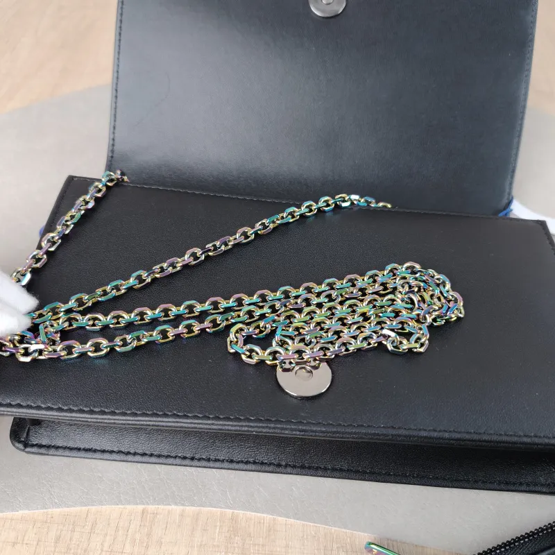 DIOR Shoulder Bag Chain Shoulder Crossbody Bagwoc Black Lambskin One Size 21.5 × 4 × 12.5 cm — detail view 12 of 15
