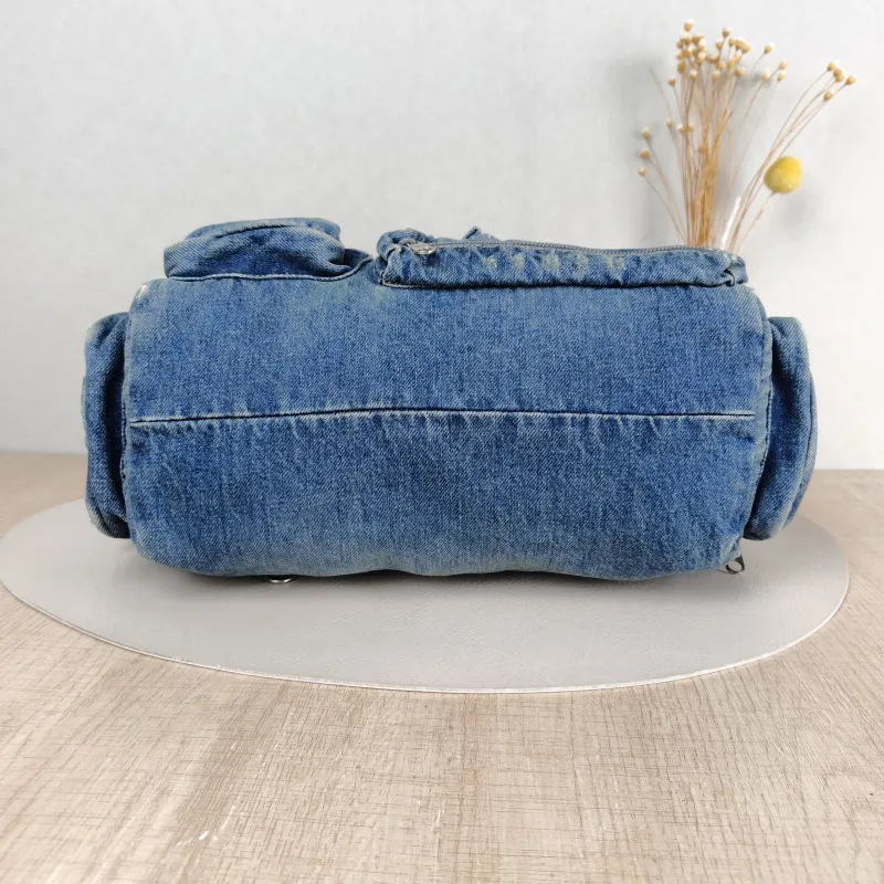 BALENCIAGA Shoulder Bag Superbusy Shoulder Bag Blue Small 37 × 12 × 13 cm — cover view 2 of 5