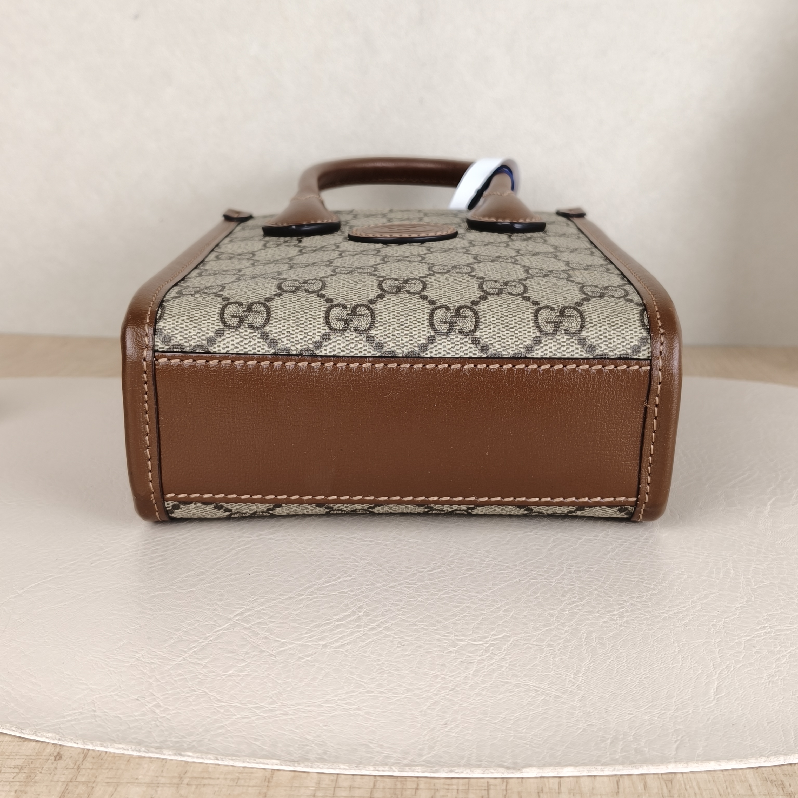 GUCCI Crossbody Bag GG Retro Collection Tote Bag Brown PV Cmini16 × 7 × 20 cm — cover view 4 of 5