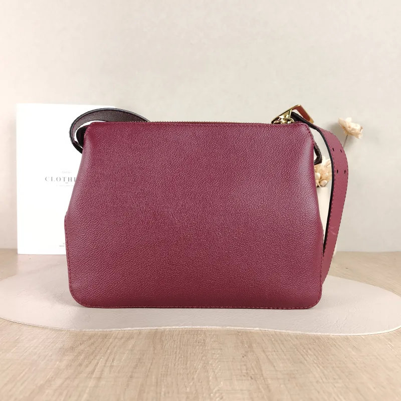 BURBERRY Crossbody Bag Crossbody Bag Red Canvas One Size27 × 9 × 21 cm — cover view 2 of 5