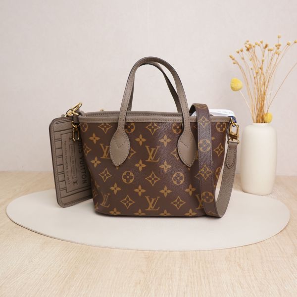 Louis Vuitton neverfull Small Microchip Edition · Shoulder Strap Inner Pouch Dust Bag · 26.5 × 11 × 16.5 cm