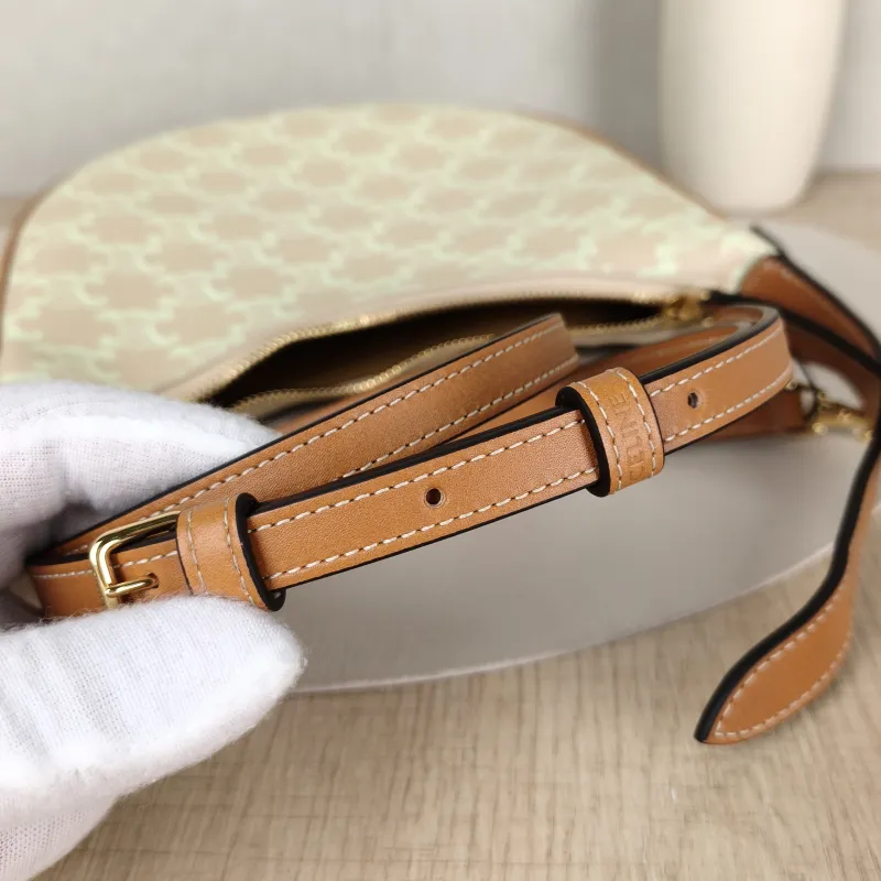CELINE Crossbody Bag TEEN LULU hobo PVC Small 21 × 5 × 24 cm — detail view 2 of 10