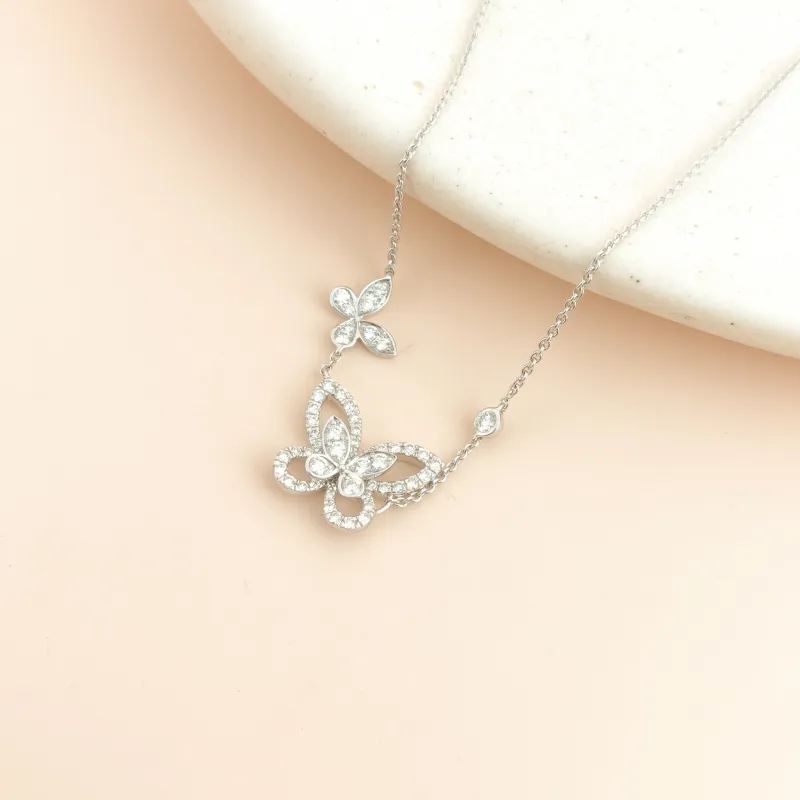 GRAFF Necklace Collection Necklace Silver 18KW hite Gold 42cm — cover view 6 of 7