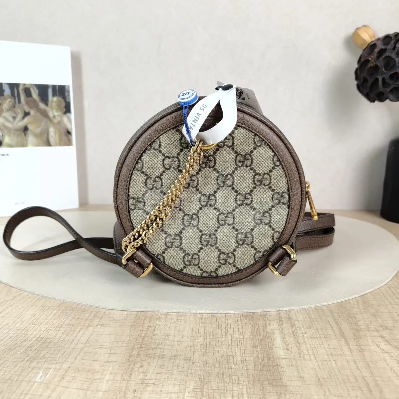 GUCCI Backpack Backpack Monogram PVC One Size 16 × 4 × 16 cm — cover view 4 of 5