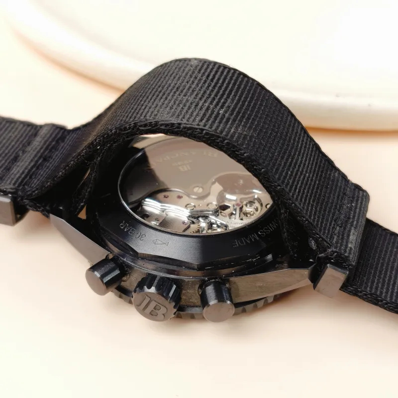BLANCPAIN Watch Collection Watch Black One Size 43.6 — cover view 8 of 10