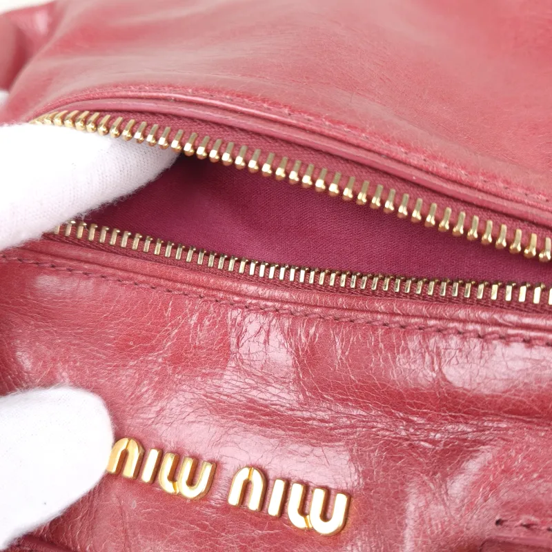 Miumiu Shoulder Bag Ribbon mini24 × 10.5 × 14 cm — detail view 11 of 13