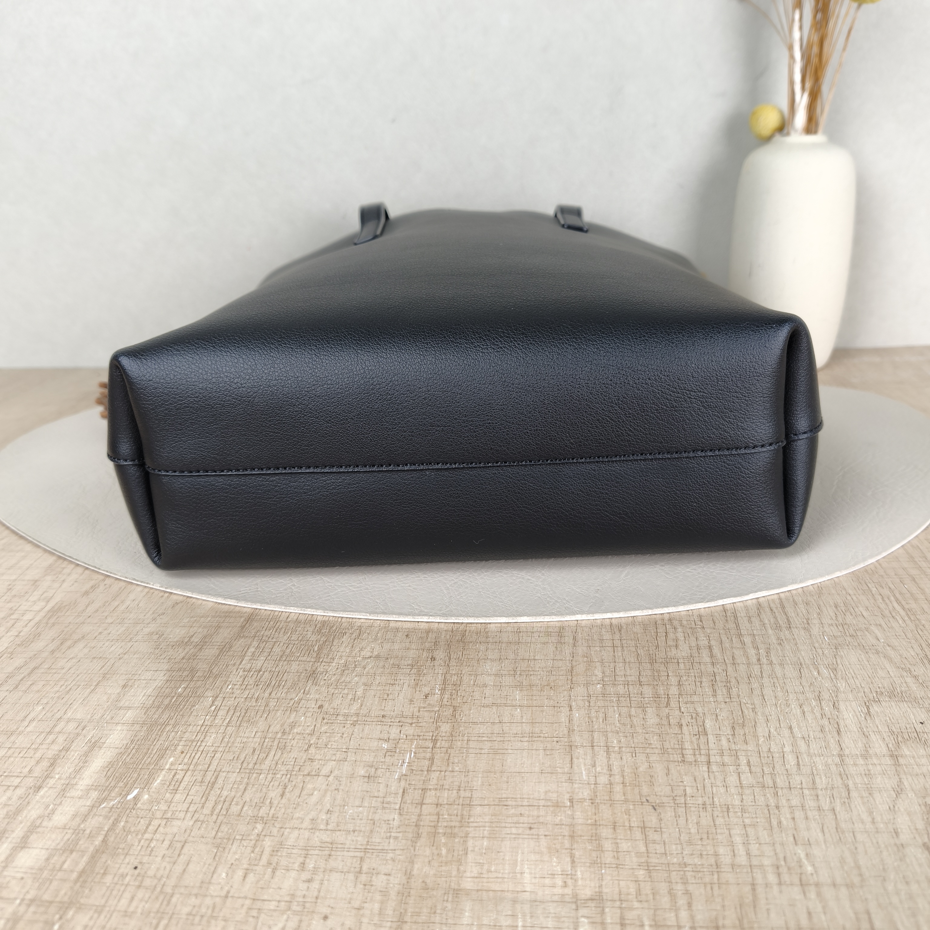 SAINT LAURENT Top Handle Bag SHOPPING Shopping Tote Edition Black Calfskinmini25 × 8 × 28 cm — cover view 4 of 5