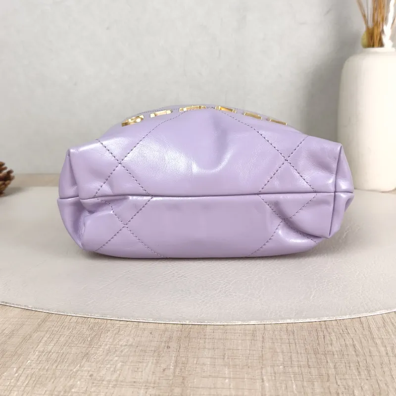Chanel Crossbody Bag 22Bag Calfskin Mini 20 × 6 × 19 cm — cover view 5 of 5