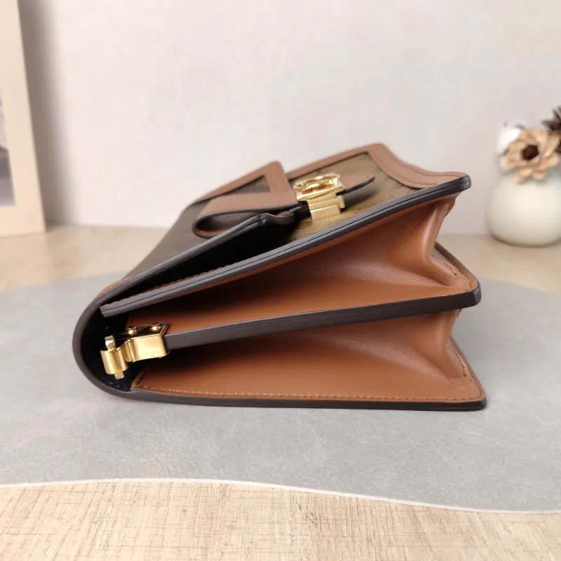 Louis Vuitton Crossbody Bag Dauphine Monogram PVC Medium 25 × 10.5 × 17 cm — detail view 10 of 15