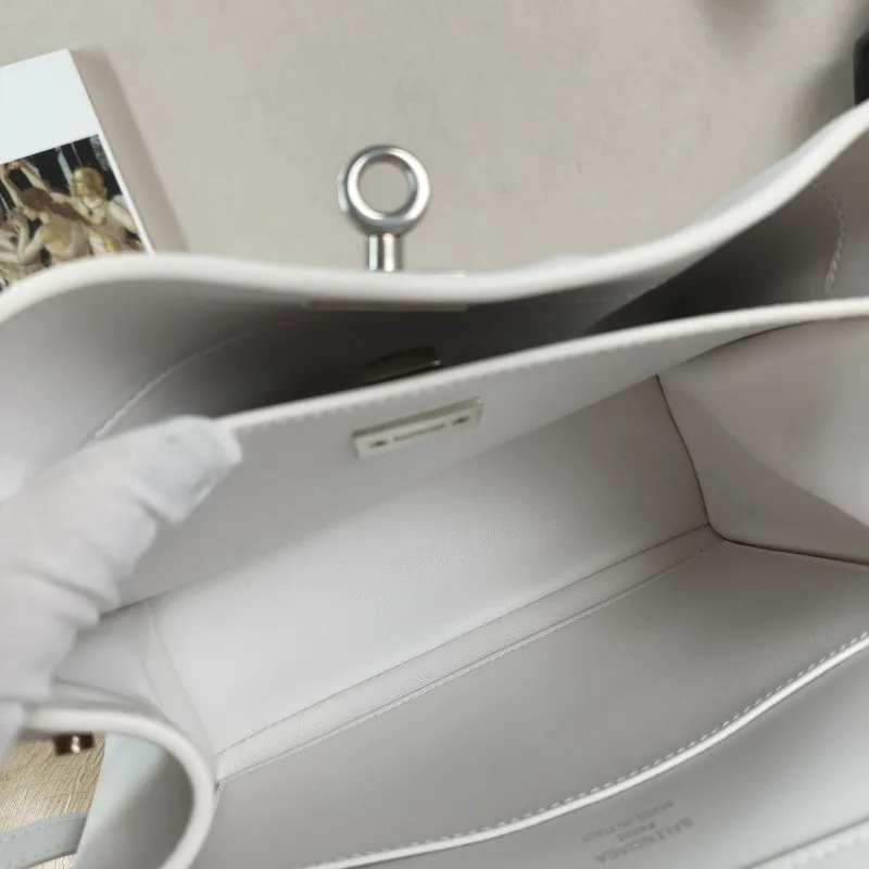 BALENCIAGA Crossbody Bag RODEO White Calfskin Mini 23 × 10 × 17 cm — detail view 14 of 14
